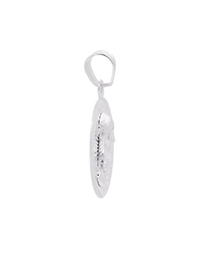 Dije redondo Boscaini sin colección jesucristo de plata P 925