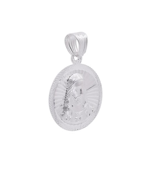 Dije redondo Boscaini sin colección jesucristo de plata P 925