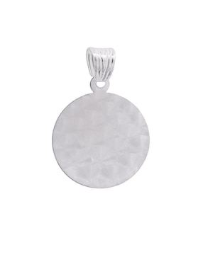 Dije redondo Boscaini sin colección jesucristo de plata P 925