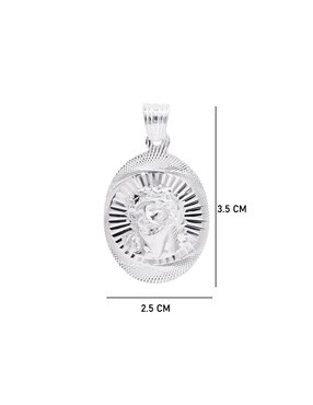 Dije ovalada Boscaini sin colección jesucristo de plata P 925