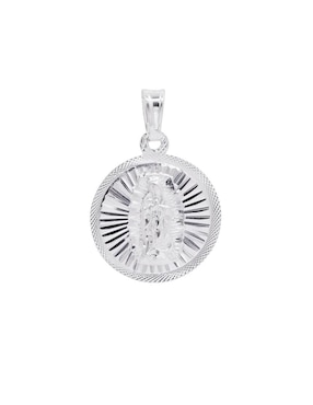 Dije circular Boscaini sin colección virgen de guadalupe de plata P 925