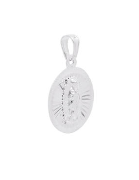 Dije circular Boscaini sin colección virgen de guadalupe de plata P 925