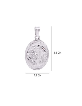 Dije ovalada Boscaini sin colección jesucristo de plata P 925