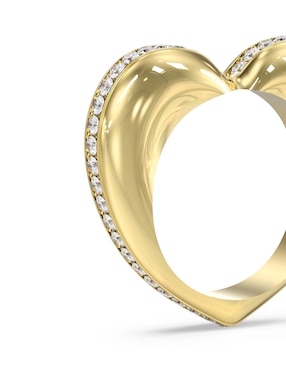 Anillo de corazón Guess Love brillante