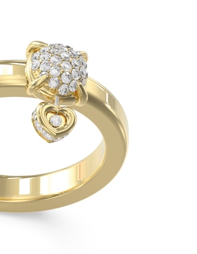 Anillo Guess Love circonita pavé