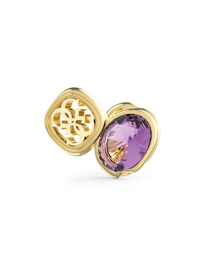 Aretes cortos Guess Mamounia con acabado Brillante Circonita