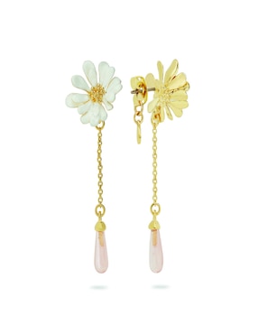 Largos de flor Les Néréides Spring Ball baño de oro cristal