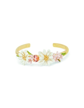 Brazalete Les Néréides Spring Ball con acabado baño de oro