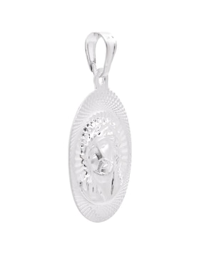 Dije ovalada Boscaini cristo de plata P 925