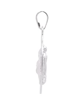 Dije ovalada Boscaini cristo de plata P 925