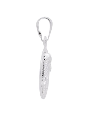 Dije circular Boscaini jesucristo de plata P 925