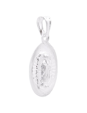 Dije ovalada Boscaini virgen de guadalupe de plata P 925
