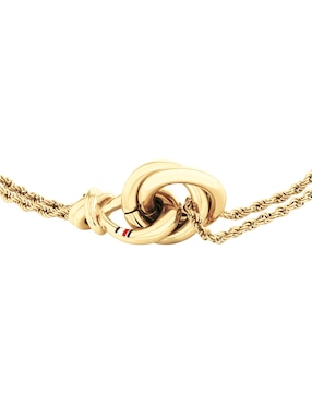 Pulsera Tommy Hilfiger Nautical Knot con acabado brillante