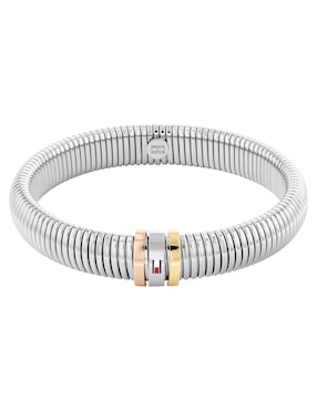Brazalete Tommy Hilfiger Stretch Bracelets con acabado brillante
