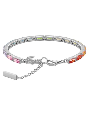 Brazalete Lacoste Duchess con acabado brillante