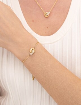 Brazalete Hugo Boss con cristal Live Precious con acabado brillante