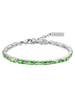 Brazalete Lacoste Duchess con acabado brillante