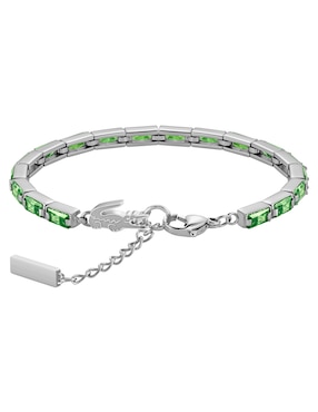 Brazalete Lacoste Duchess con acabado brillante