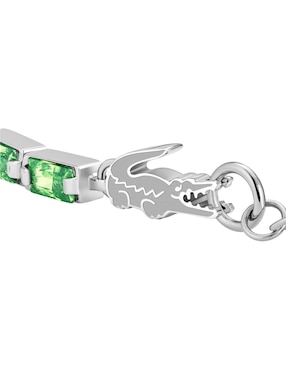 Brazalete Lacoste Duchess con acabado brillante