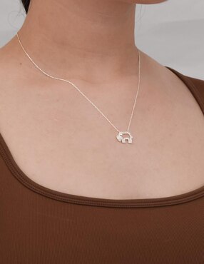Gargantilla de elefante Bijoux Fp de plata P 925