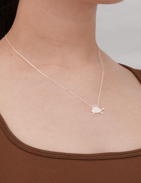 Gargantilla de tortuga Bijoux Fp de plata P 925