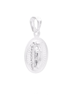 Dije circular Boscaini virgen de guadalupe de plata P 925