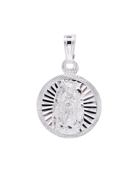 Dije circular Boscaini sin colección jesucristo de plata P 925