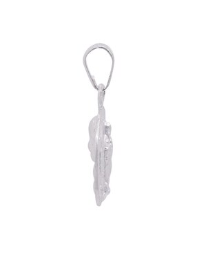 Dije circular Boscaini sin colección jesucristo de plata P 925