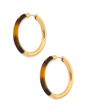 Aros Kate Spade con acabado pulido
