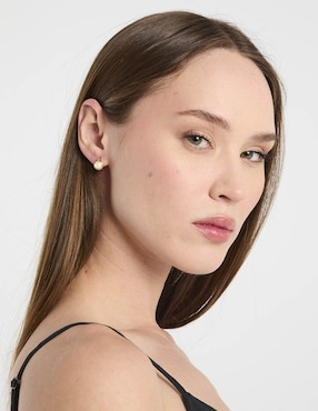 Arracadas Kate Spade con acabado brillante