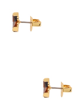 Broqueles de trébol Kate Spade con acabado liso