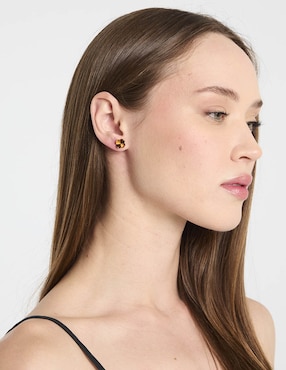 Broqueles de trébol Kate Spade con acabado liso