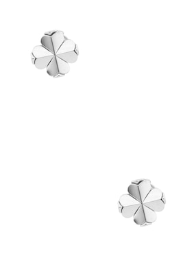 Broqueles de flor Kate Spade con acabado brillante