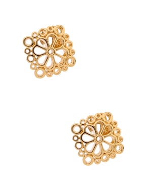 Aretes cortos Kate Spade con acabado brillante