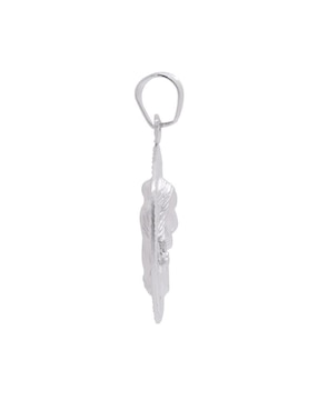 Dije redondo Boscaini sin colección jesucristo de plata P 925