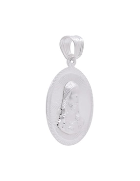 Dije redondo Boscaini sin colección jesucristo de plata P 925