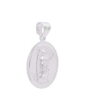 Dije redondo Boscaini sin colección jesucristo de plata P 925