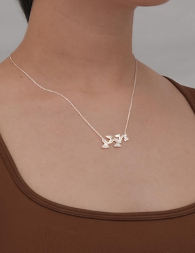 Gargantilla de mariposa Bijoux Fp de plata P 925