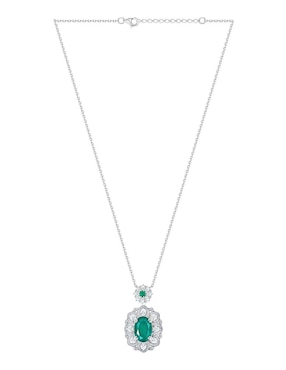 Collar ovalado Gladkova Joyería de plata P 925