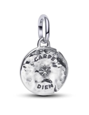 Charm de calavera Pandora me de plata P 925 zirconia cúbica