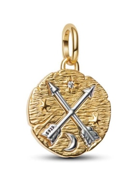 Charm de flecha Pandora me de plata P 925 zirconia cúbica