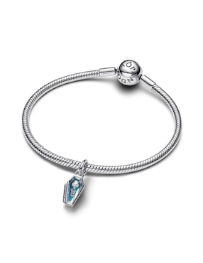 Charm de ataúd Pandora moments halloween de plata P 925 zirconia cúbica
