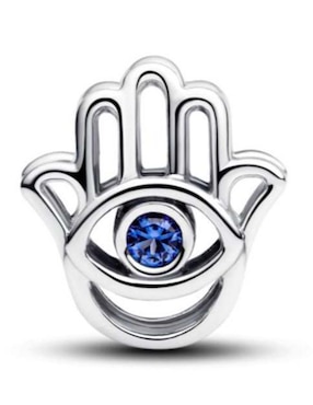 Charm de mano de fátima Pandora moments de plata P 925 cristal