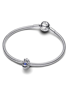 Charm de mano de fátima Pandora moments de plata P 925 cristal