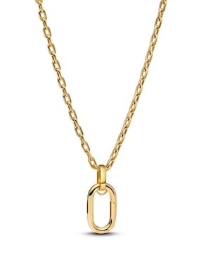 Collar con dije de eslabones Pandora de plata P 925