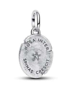 Charm de flor Pandora me de plata P 925