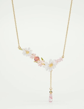 Collar de flor Les Néréides Spring Ball de baño de oro