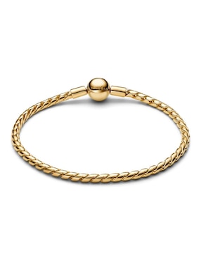 Brazalete Pandora de plata P 925 Pandora Moments con acabado baño de oro
