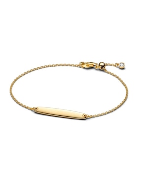 Brazalete Pandora de plata P 925 Pandora Moments con acabado baño de oro