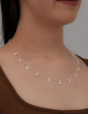 Gargantilla de ojo Bijoux Fp de plata P 925